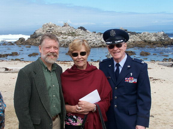 Brad with Mrs. (Glo) and Rev. Les Felker